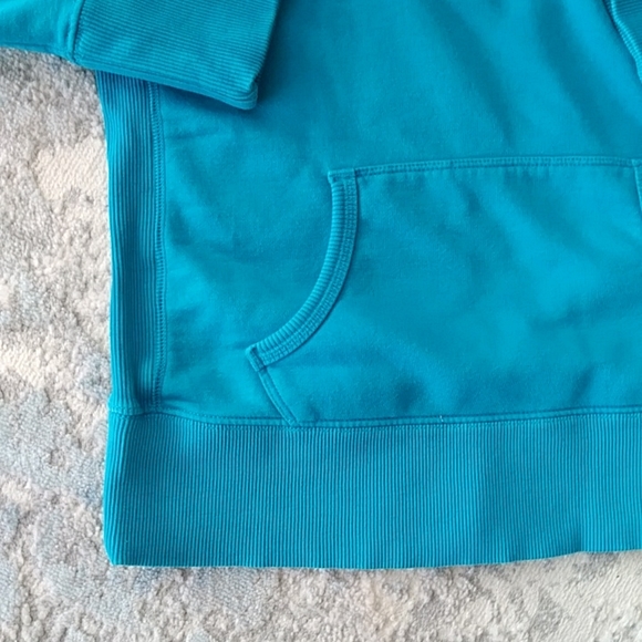 Under Armour Storm Fleece Pullover Hoodie Sweatshirt Loose Fit Small Blue Green - Picture 6 of 16